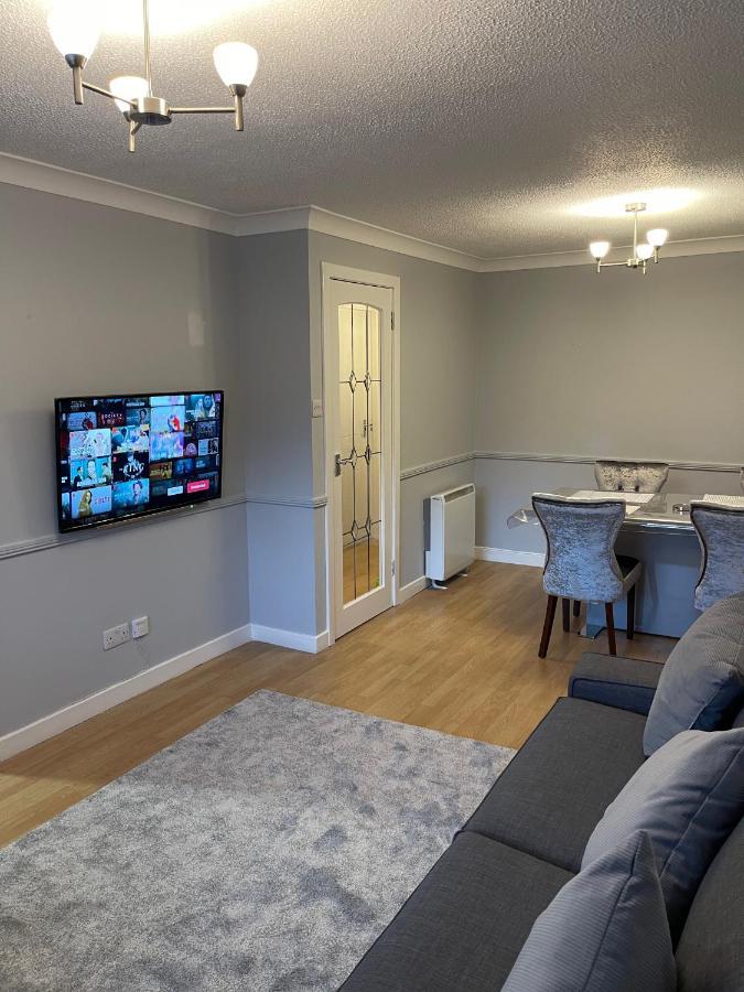 2 Bed Contemporary Apartment Glasgow Free Parking Netflix Sleeps 4 المظهر الخارجي الصورة